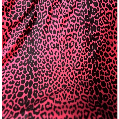 Lycra drukowana CORAL PANTHER ECO